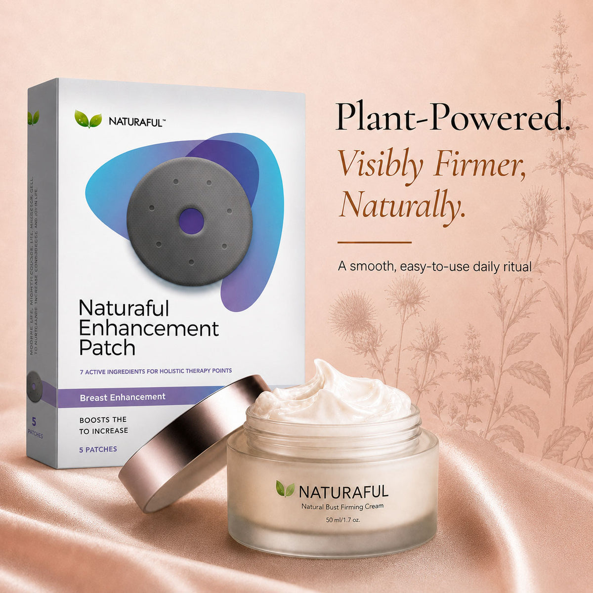 Naturaful Bust Cream & Enhancement Patches