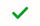 green checkmark
